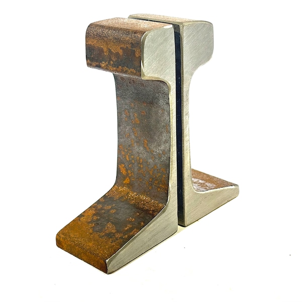 90 lb  Railroad bookends  Medium size