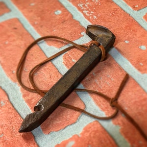 Antique Railroad Spike Bottle opener