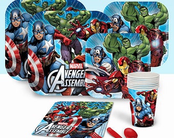 Avengers Birthday Decorations Etsy