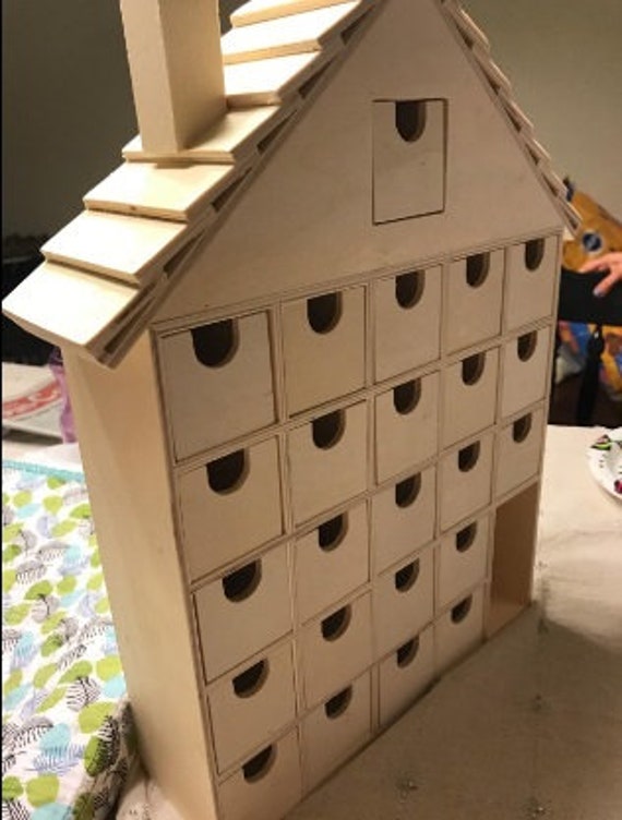 Home Diy Advent Calendar Kit Wooden Advent Calendar 2019 Etsy