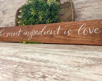 Recipe For Love Sign Etsy