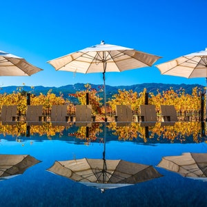 Napa Valley Print, Scenic Photo of California Wine Country, Landscape Photography Wall Art