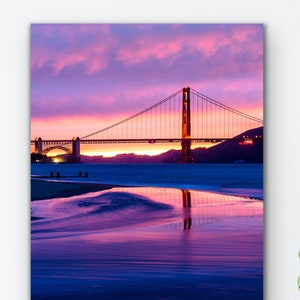 Golden Gate Bridge Print, San Francisco Wall Art, Landscape Photography
