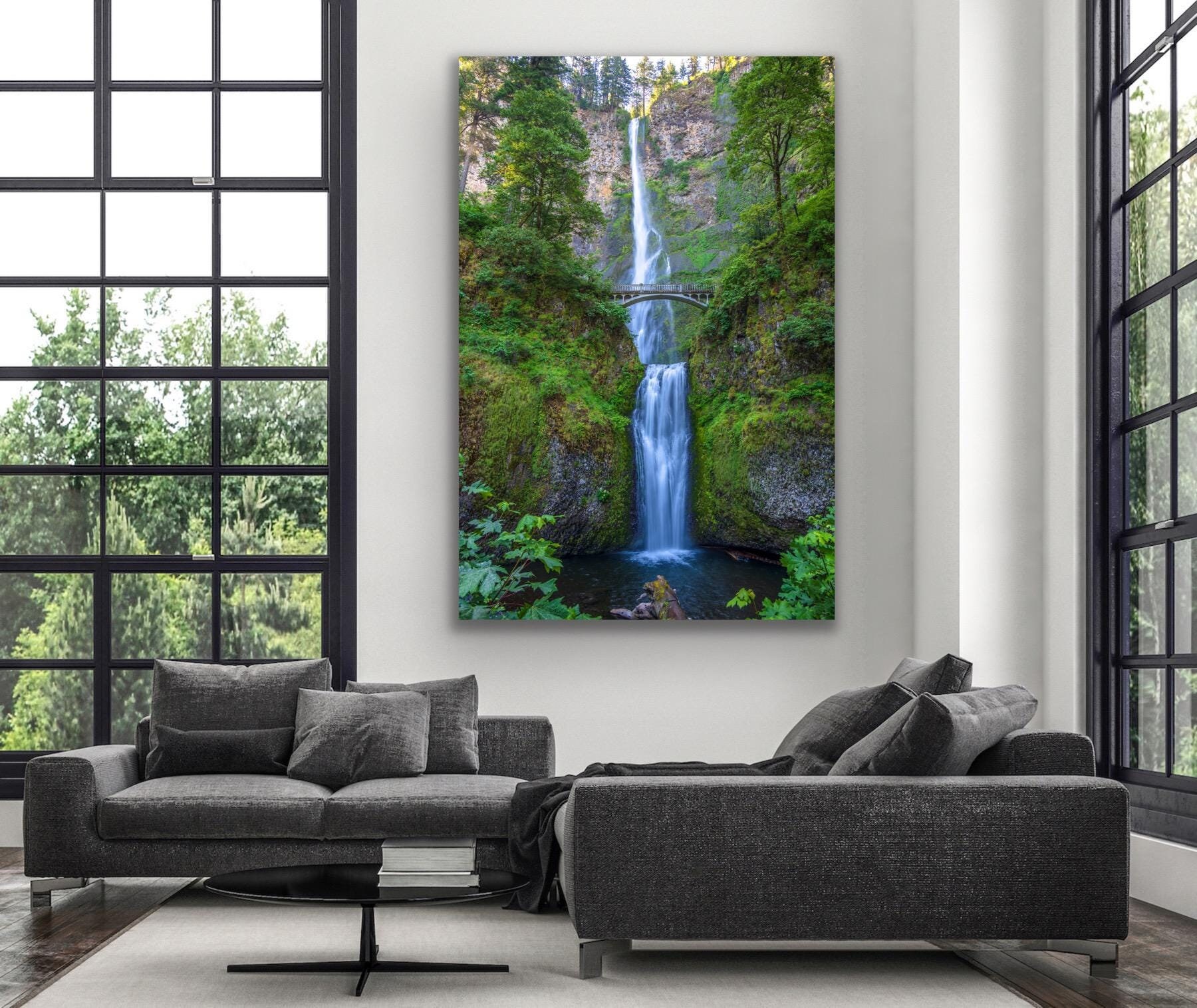 Multnomah Falls Print, Stunning Columbia River Gorge Waterfall