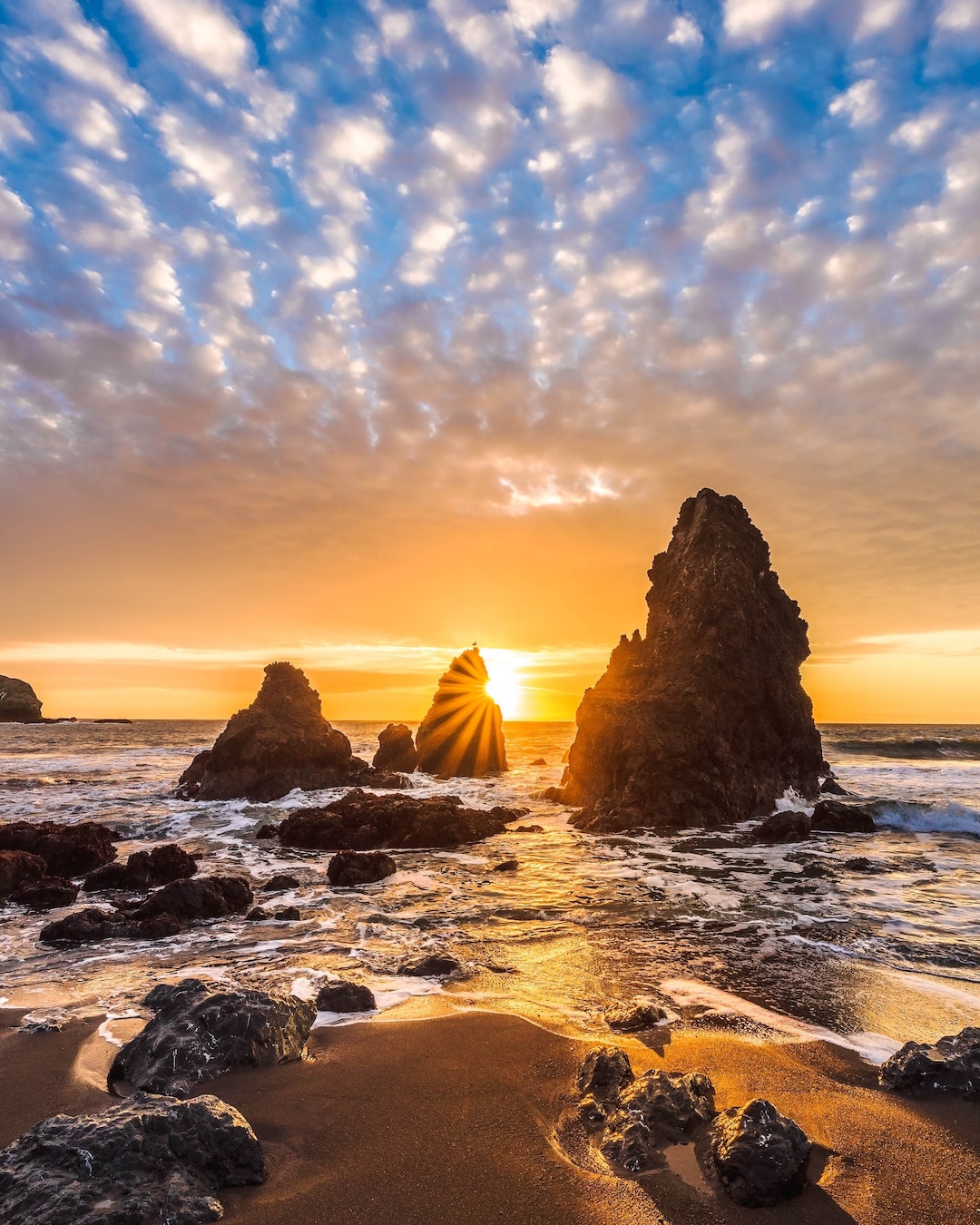 Sunset Photo Note Cards – Blank Greeting Card Set With Envelopes ...