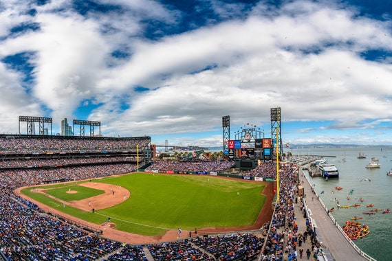 Oracle Park Photo San Francisco Giants Stadium Print SF Giants -   Denmark