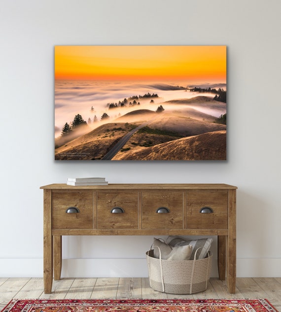 Mt. Tamalpais Dusk Print | Marin County California Landscape