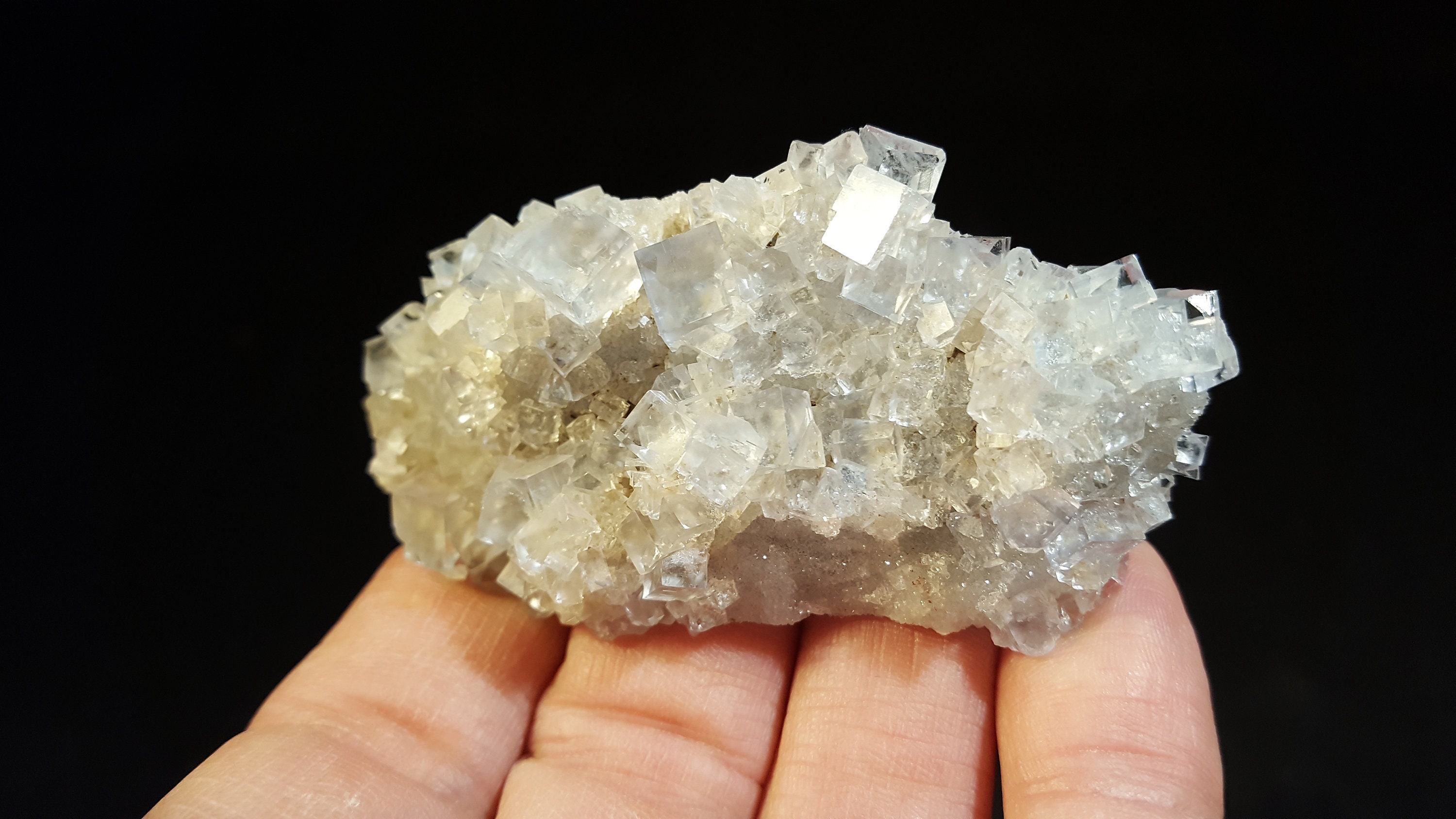 Fluorite Micro Quartz - Mine de La Barre Puy Dôme France