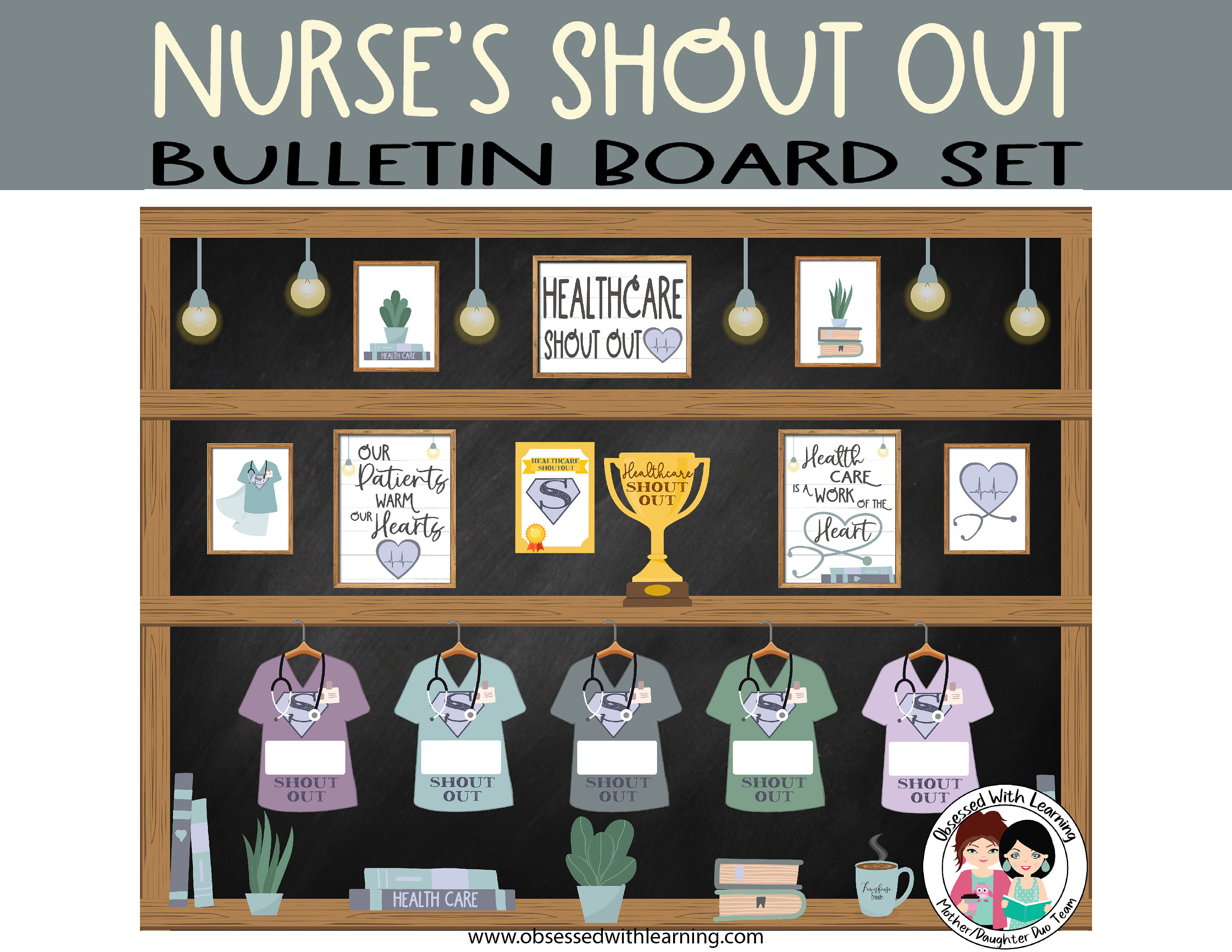Editable Nurse Bulletin Board Sign, Medical Scrubs Poster, School Nurse  Decor - Etsy Hong Kong