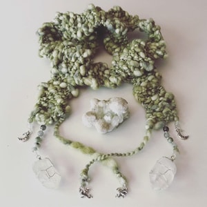 Handfasting Cord: Custom, Handmade, Beads, Charms, Crystals, Celtic, Pagan, Wiccan, Witchcraft, Ceremony, Wedding, Vow Renewals, Love Spell
