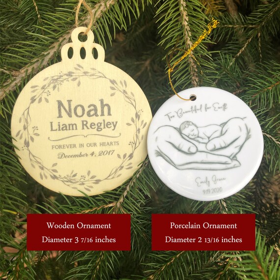 stillborn christmas ornament