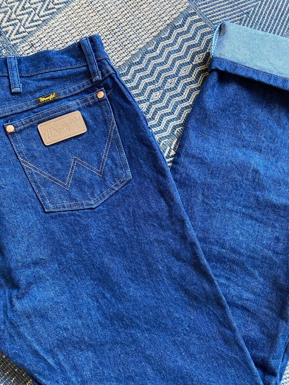 Vintage Wrangler Jeans High Waisted Western Denim