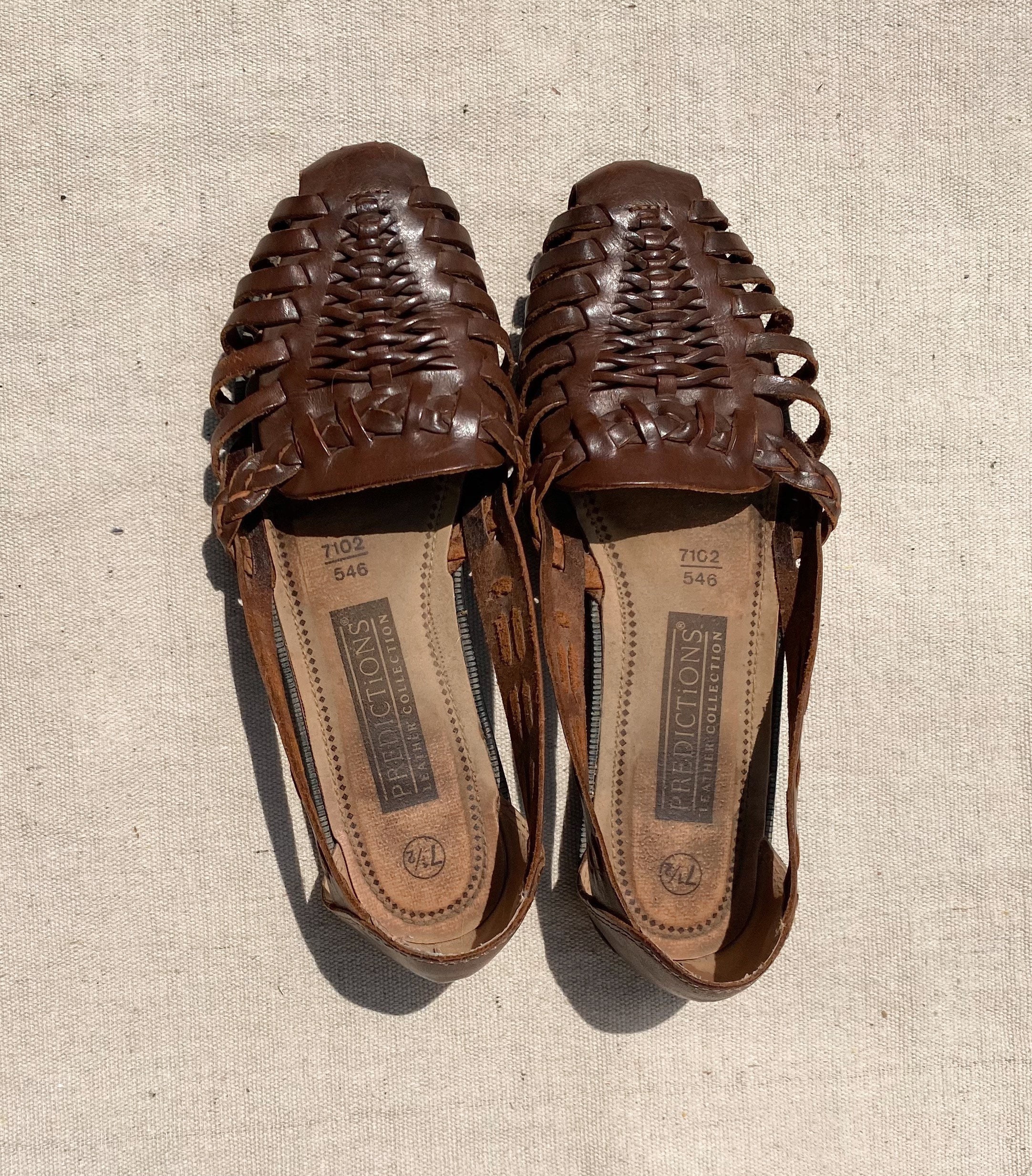 dark brown huaraches