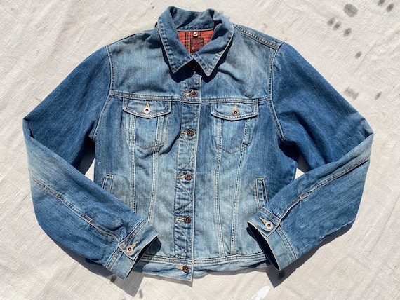 Jean jacket deals lucky brand