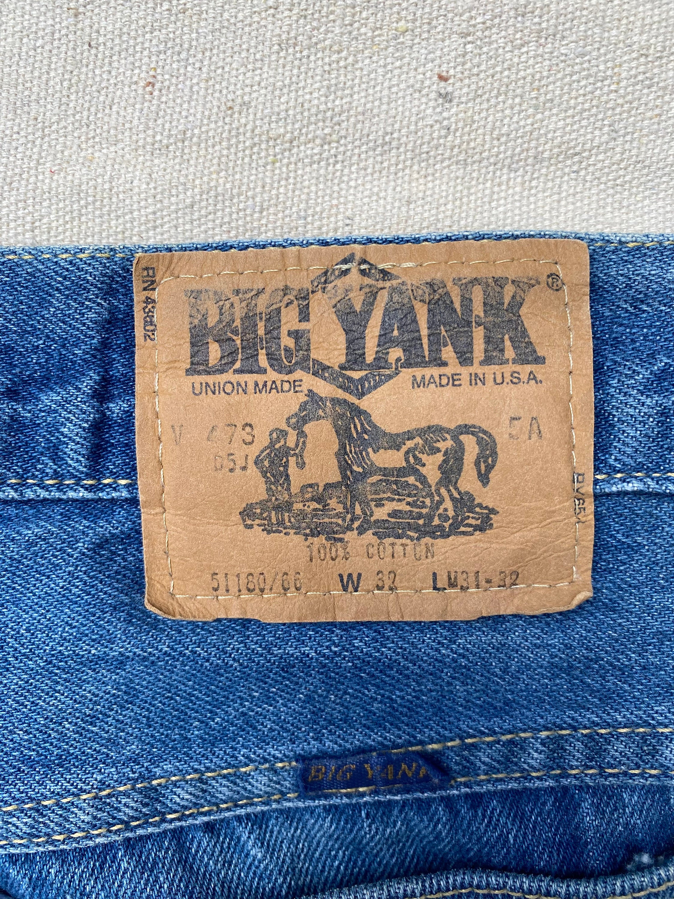Vintage 1970's Big Yank Jeans Worn in Distressed Denim - Etsy Vintage 1970's Big Yank Jeans Worn in Distressed Denim - Etsy