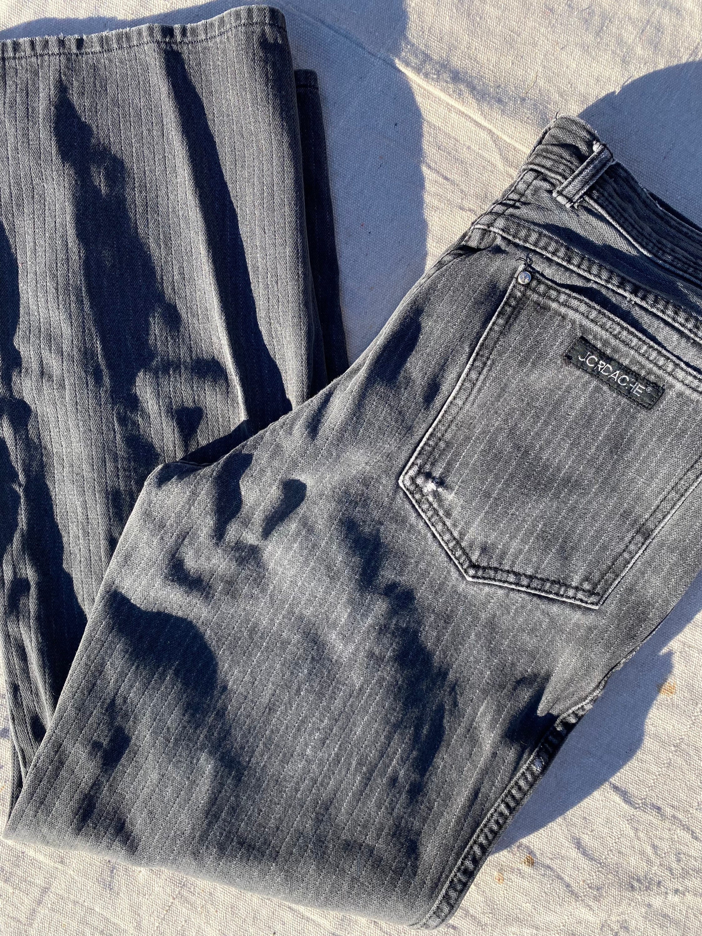 Pinstripe Denim Jeans - Ready-to-Wear