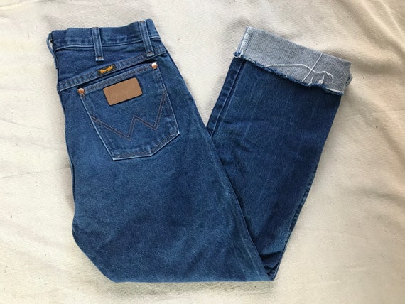 Vintage Wrangler Jeans High Waisted Western Denim