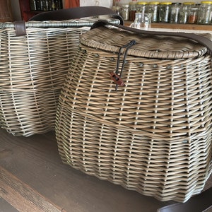 Foraging Mushroom Creel style basket