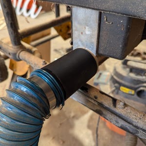 Dust Hose Adapter Dewalt Table Saw (DWE7491) to Swivel Fitting