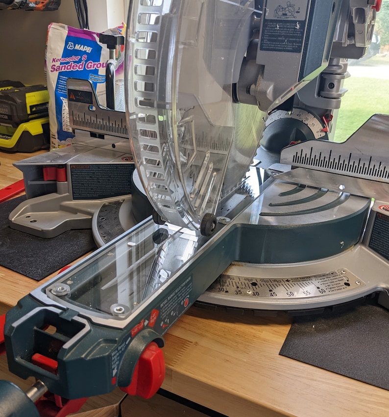 Zero Clearance Insert bosch 12 Inch Miter Saw GCM12SD Etsy UK