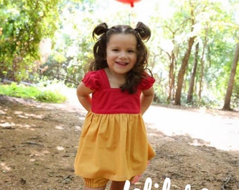 New in Package Frilly Winnie the Pooh Child Kids Toddler Costume 12M-18M /& 2T