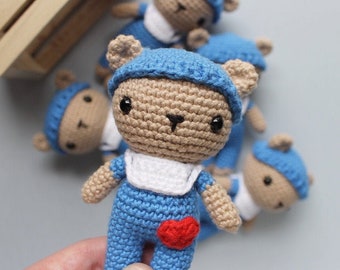 Nurse Bear, PATTERN ONLY, Crochet Pattern, Amigurumi Pattern