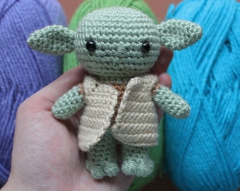 Little Alien, NUR MUSTER, Häkelanleitung, Amigurumi Anleitung