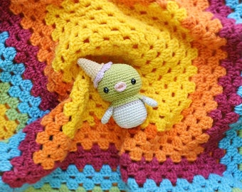 Disco the Party Duck, PATTERN ONLY, Crochet Pattern, Amigurumi Pattern