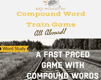 Compound Words EIGHT Activities | Word Study | Printable | Word Sort | Card Sort | Language Activity | Teacher Lesson Plan