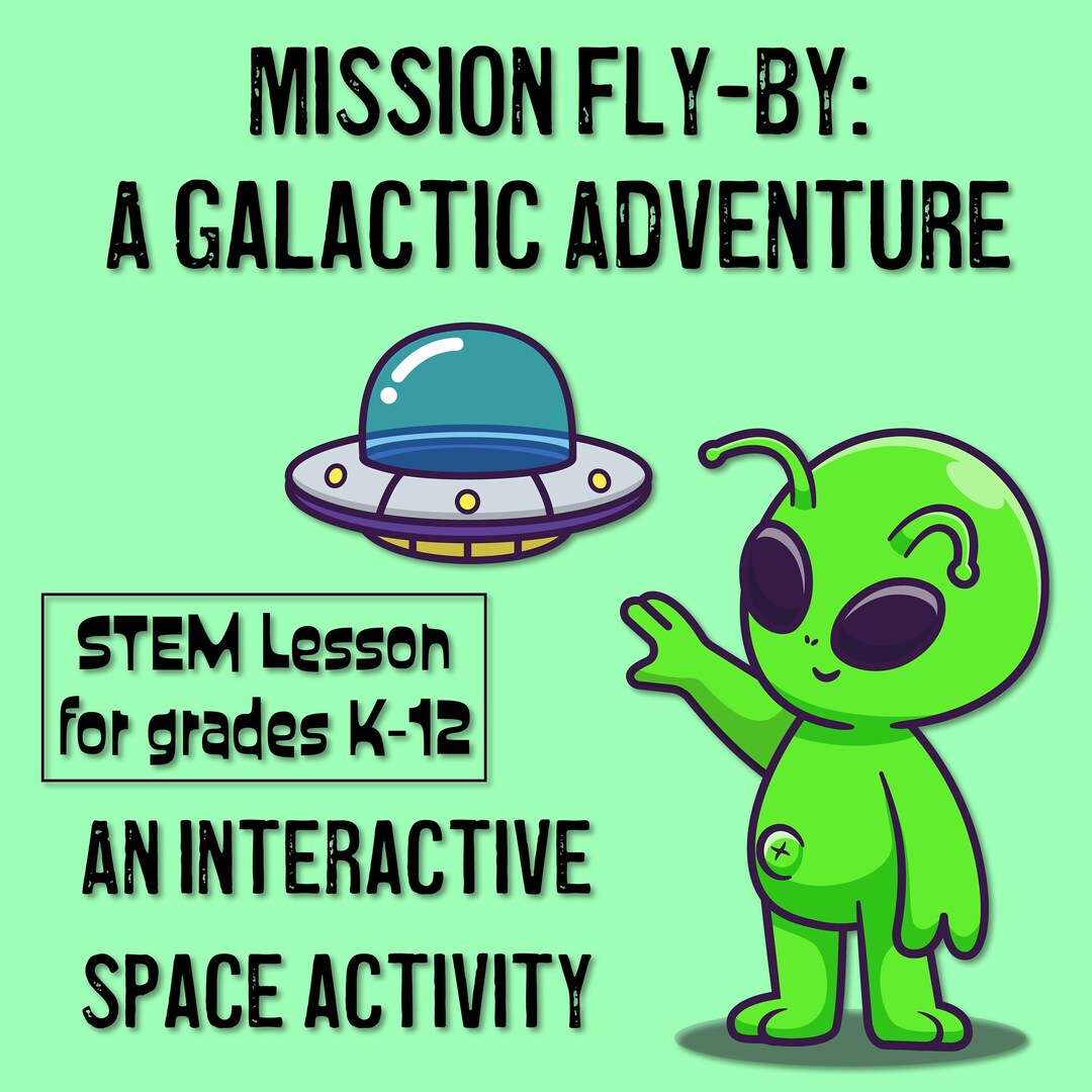Mission Fly-by - A Galactic Adventure | STEM Activity | Gravity | Egg ...
