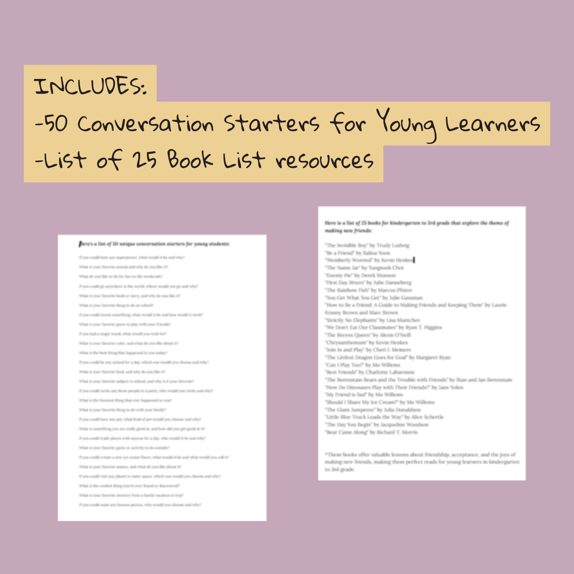 How to Start a Conversation When Making New Friends LESSON PLAN ...