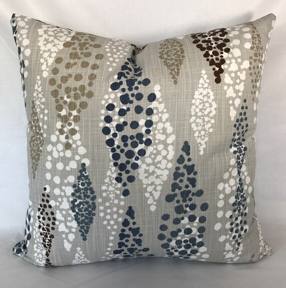 22 Angelo Slub Canvas Riverway Modern Pillow Cover Etsy