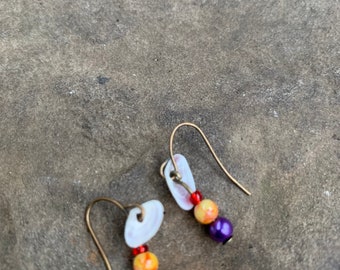 Seashell earrings