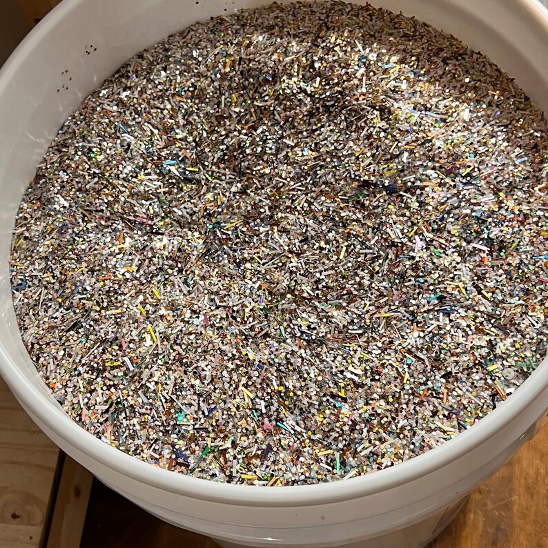 Glitter Bulk 25 Lb Boxes 5 Gallons A LOT of Glittering Sparkle Made in