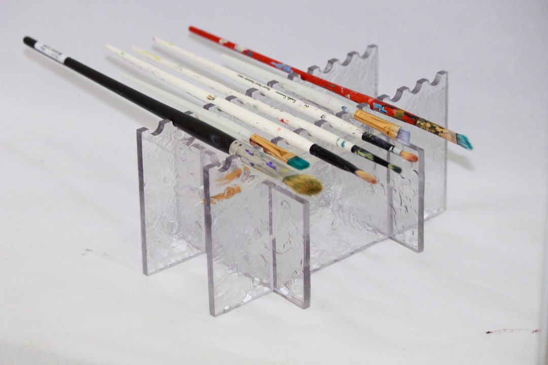 Paint Brush Holder, Paint Brushes Stand, Paint Brush Rack, Artiist Tool Holder, Art Studio Tool
