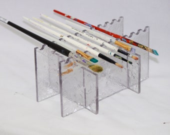 Paint Brush Holder, Paint Brushes Stand, Paint Brush Rack, Artiist Tool Holder, Art Studio Tool ,Artist Gift, Oil/Acrylic Brush Stand