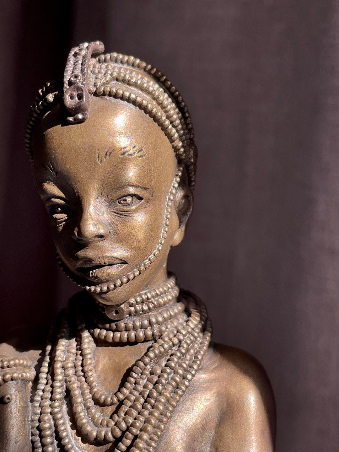 Soul Journeys Maasai Figurine safiya Her Heart is Etsy UK