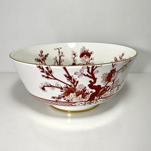 Coalport &quot;Indian Tree Coral&quot; Large Serving Bowl, Vintage
