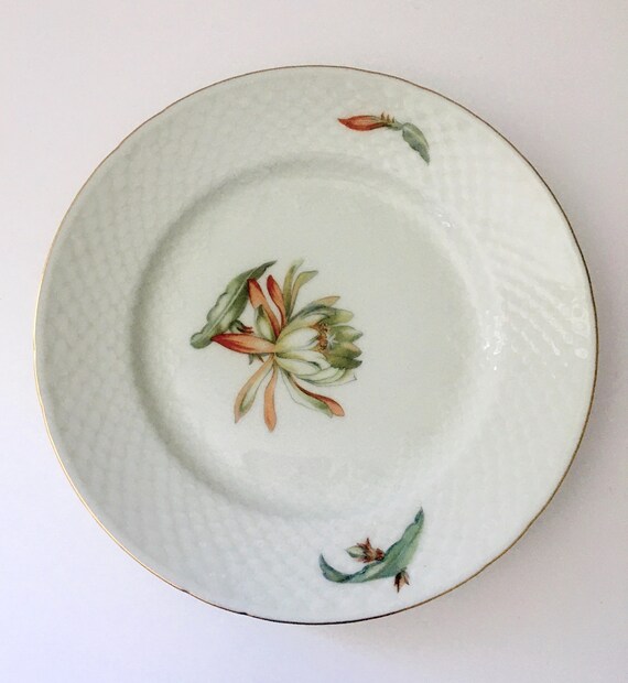 Bing and Grndahl "kaktus" Cactus Pattern Salad Plate, Side Plate | Made in  Denmark - Etsy