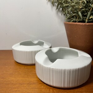 MCM Ashtray, Two Rosenthal &#39;Variations&#39;  Designed by Finnish Designer Tapio Wirkkala | 1960s Ashtray | MCM Ashtray, MCM Scandinavian Design