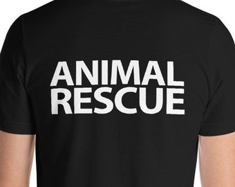 Animal Rescue | Short-Sleeve Unisex TShirt | Vegan | Activism | Animal Rights | Justice | Mercy | Freedom | American Made | FREE SHIPPING!!!