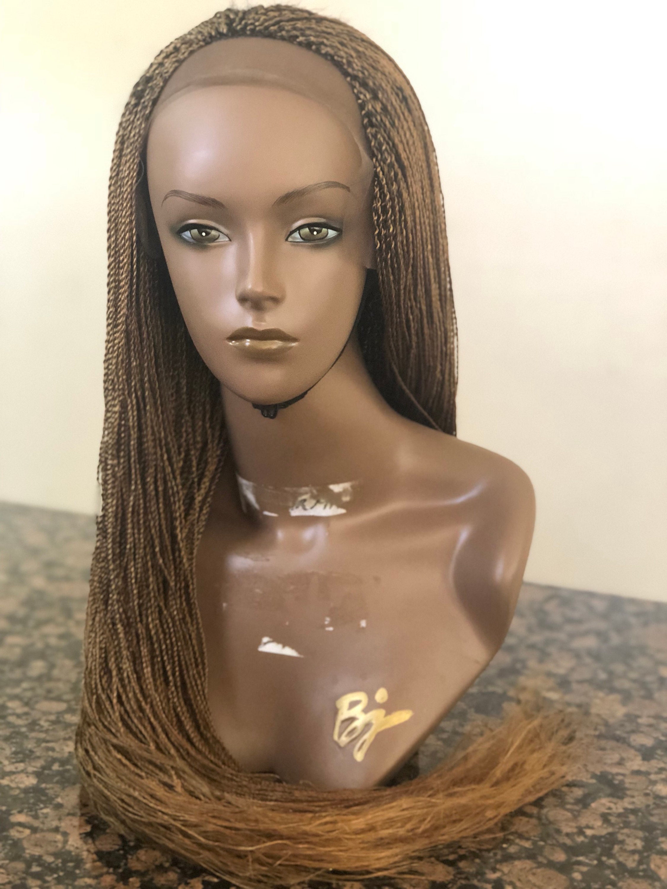 Braided wig.micro braids wig.color 27. It's 26 inches Etsy
