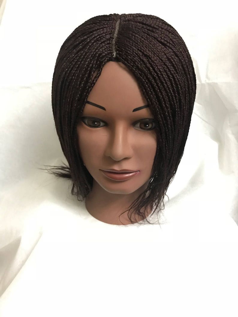 Braided Wig/ Box Wig 10inches Wig.color on Display is Color | Etsy