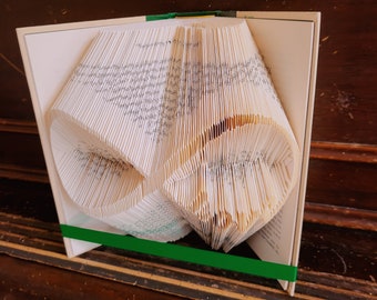 Arte del libro plegado Amor infinito Amor eterno Infinito