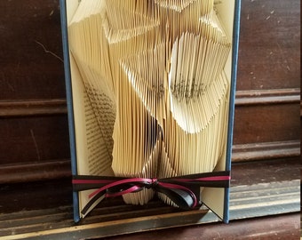 Ballet Pointe Shoes Dancer Folded Book Gift Art