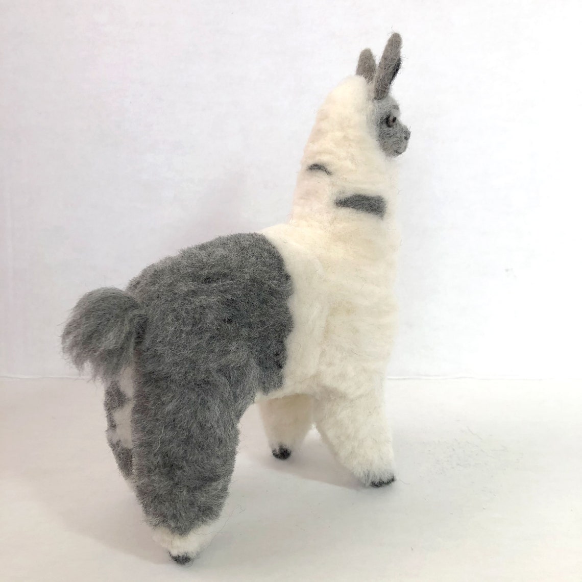 Needle Felted Llama Alpaca Handmade Original Sculpture Wool Etsy