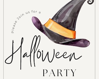 Halloween Party Invitations