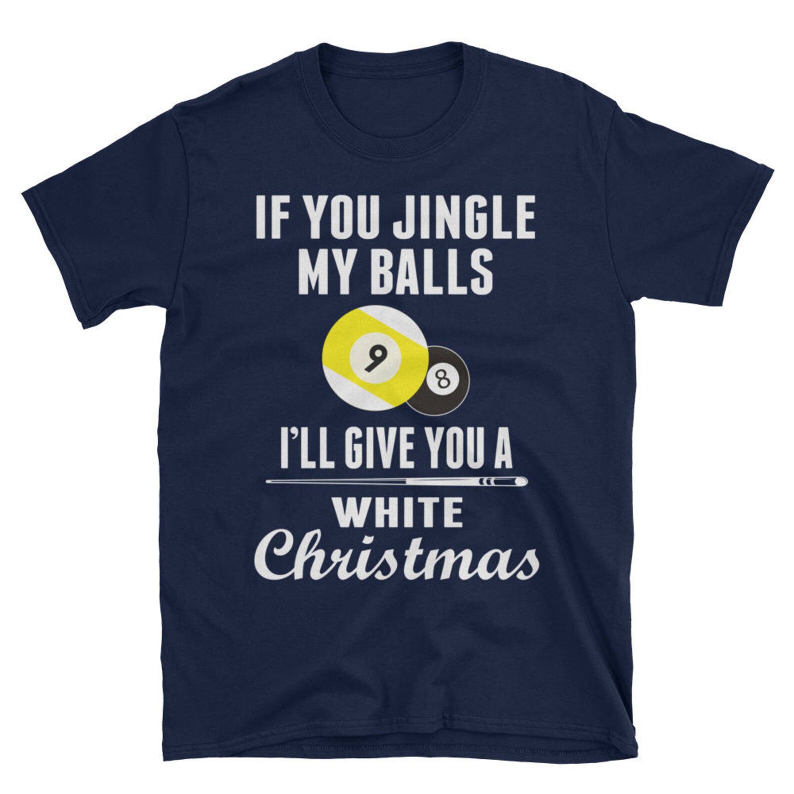 If you jingle my balls I'll give you a white Christmas Etsy