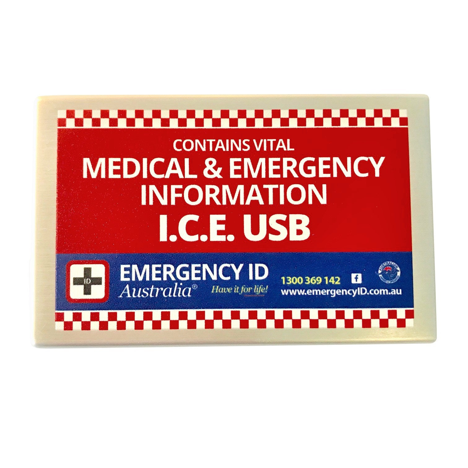 Emergency ID Medical Alert I.C.E in Case of Emergency USB Card Etsy