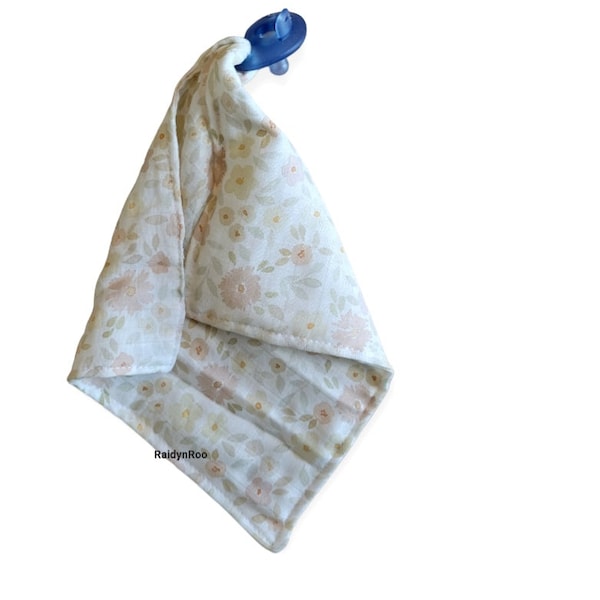 Pacifier Blanket Etsy